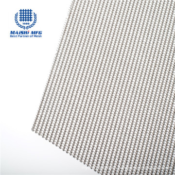 Mixed weaving stainless steel decorative mesh panel